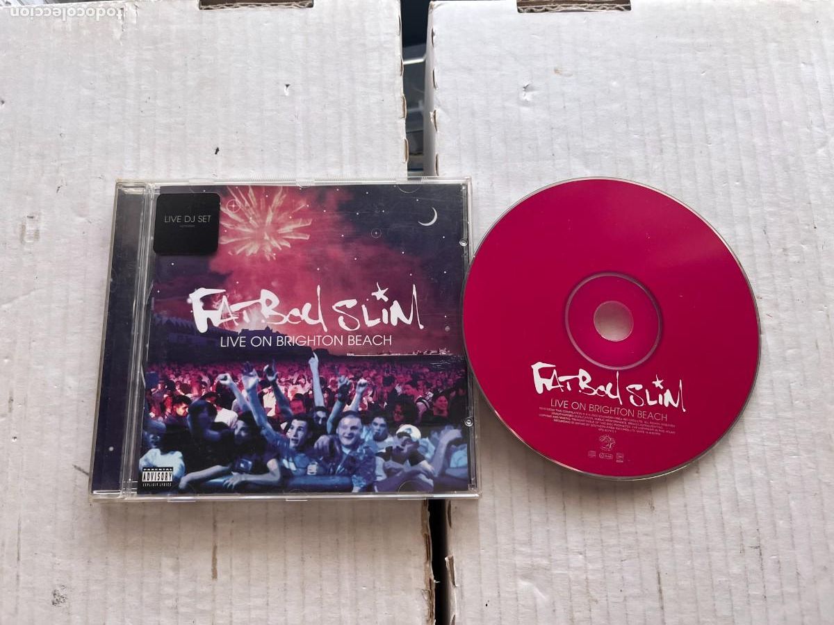 Musik-CDs: FAT BOY SLIM LIVE ON BRIGHTON BEACH - CD MUSICA KREATEN