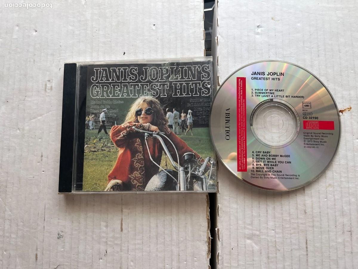 Musik-CDs: JANIS JOPLINS GREATEST HITS - CD MUSICA KREATEN