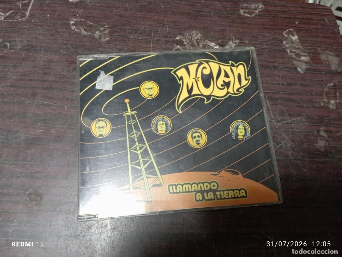 CDs de m&uacute;sica: CD SINGLE MCLAN / LLAMANDO A LA TIERRA