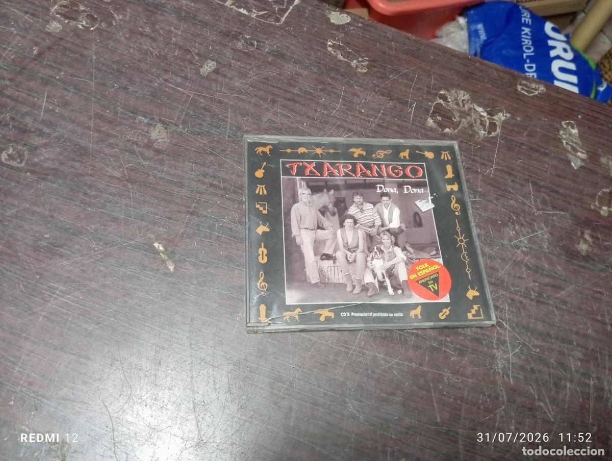 CDs de m&uacute;sica: CD SINGLE TXARANGO / DONA DONA
