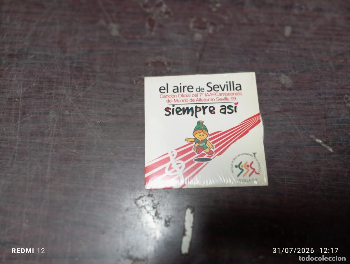 CDs de m&uacute;sica: CD SINGLE EL AIRE DE SEVILLA / SIEMPRE ASI