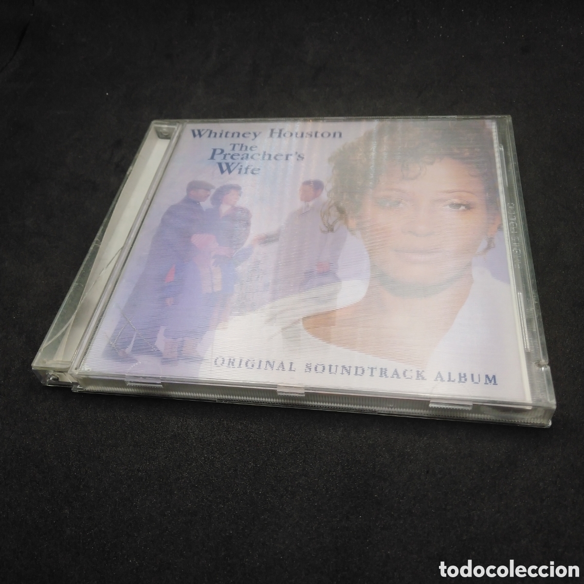CDs de m&uacute;sica: WHITNEY HOUSTON - THE PREACHER'S WIFE - (CARATULA EFECTO HOLOGRAMA) - CD - 1996 - DISCO VERIFICADO