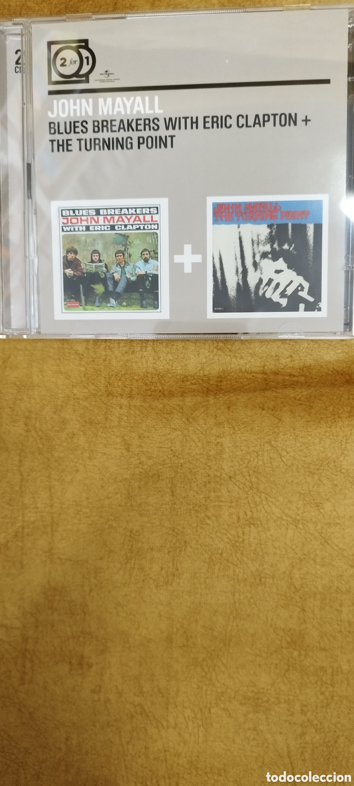 CDs de m&uacute;sica: Doble CD Blues Breakers w. Clapton + The Turning Point