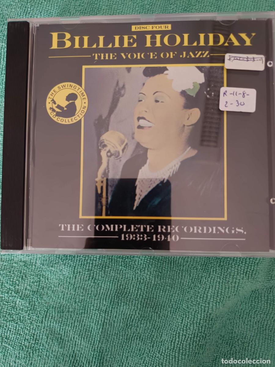 CDs de m&uacute;sica: BILLIE HOLIDAY. THE VOICE OF JAZZ. THE COMPLETE RECORDINGS. 1933-1940. DISC FOUR
