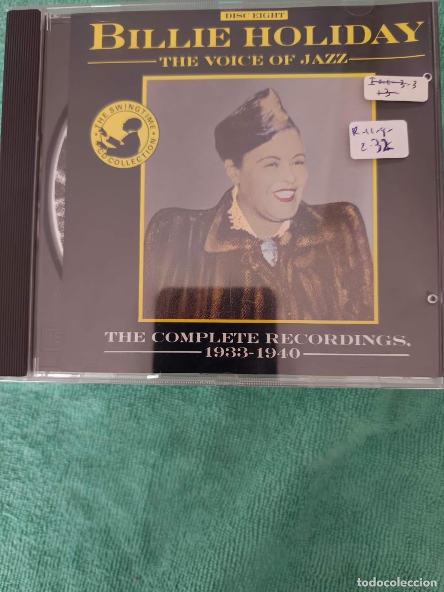 CDs de m&uacute;sica: BILLIE HOLIDAY. THE VOICE OF JAZZ. THE COMPLETE RECORDINGS. 1933-1940. DISC EIGHT
