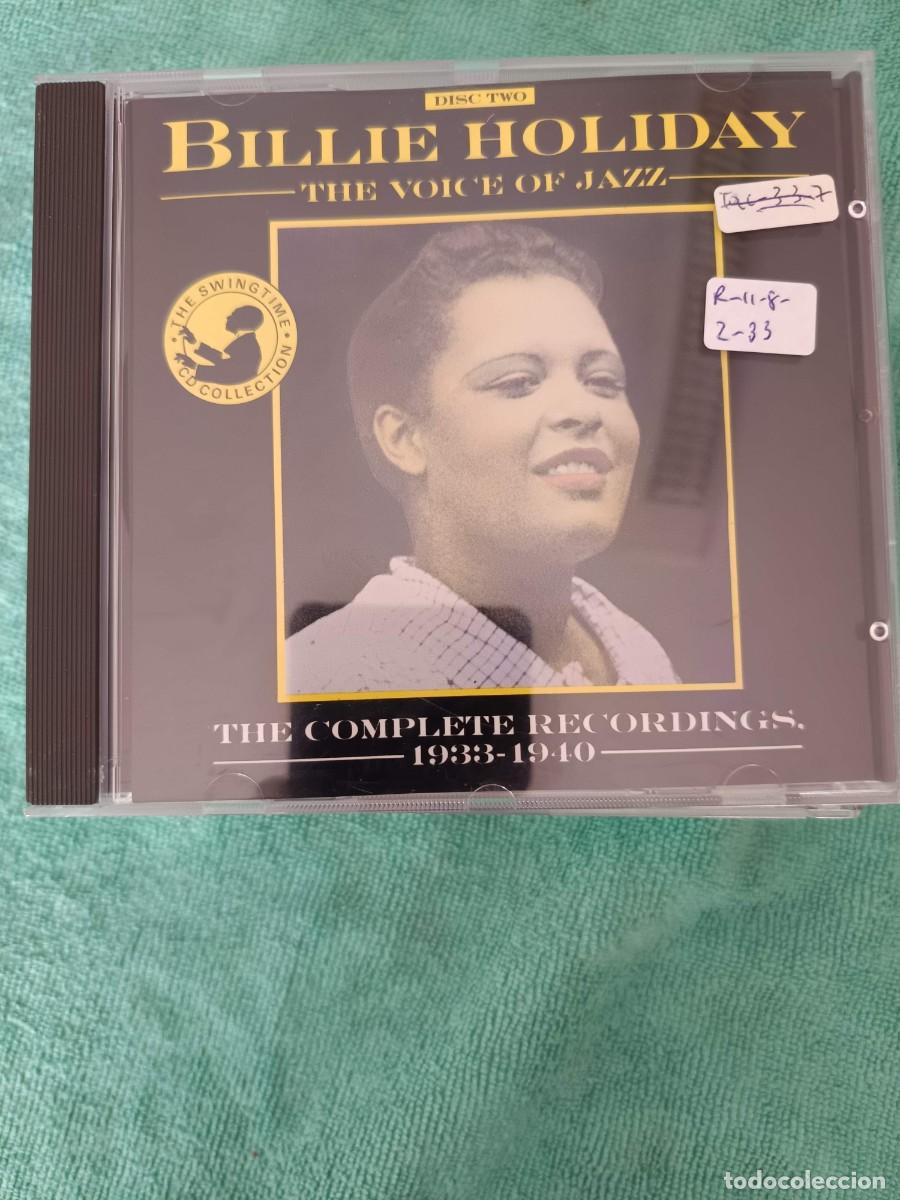 CDs de m&uacute;sica: BILLIE HOLIDAY. THE VOICE OF JAZZ. THE COMPLETE RECORDINGS. 1933-1940. DISC TWO
