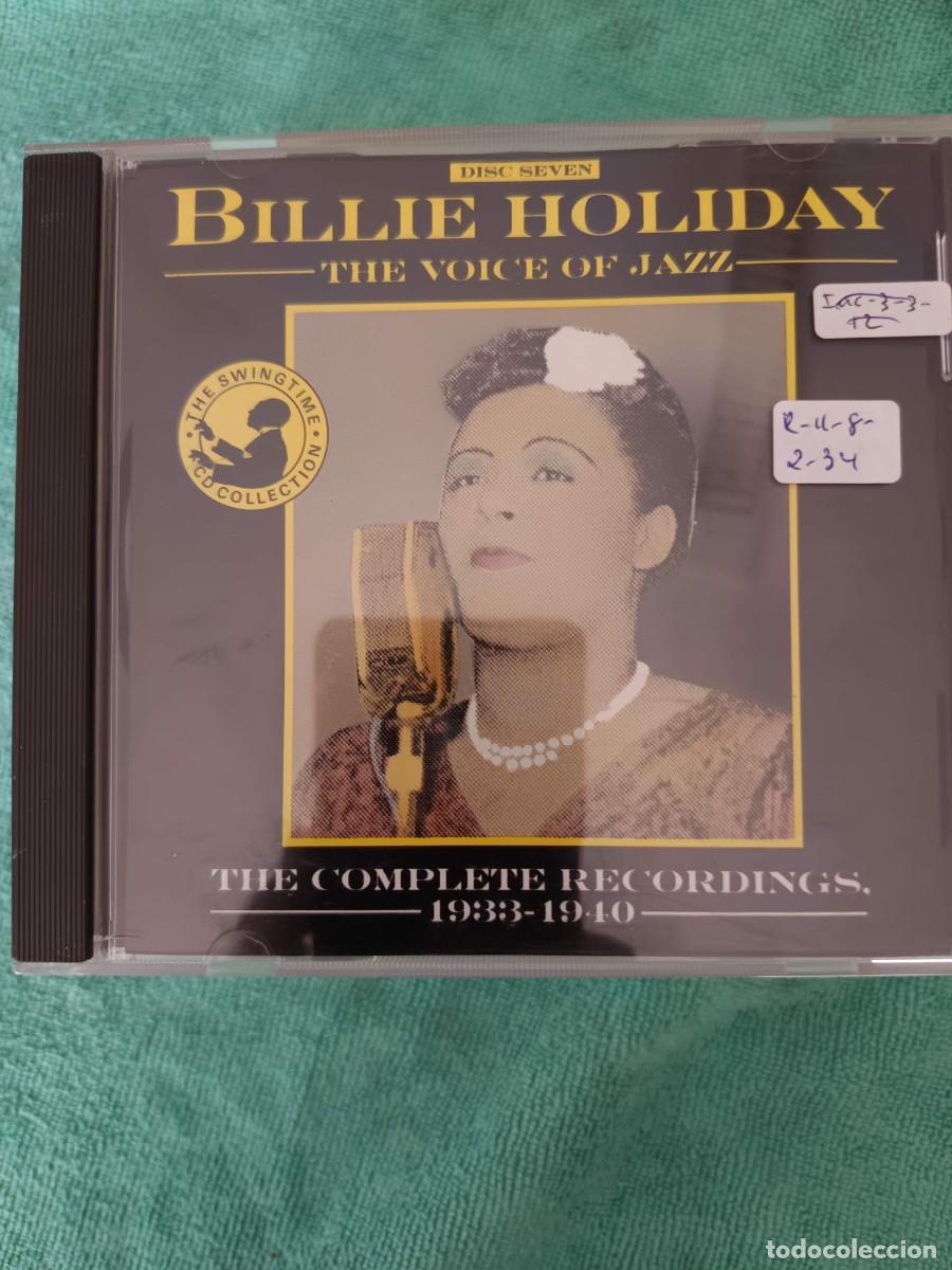 CDs de m&uacute;sica: BILLIE HOLIDAY. THE VOICE OF JAZZ. THE COMPLETE RECORDINGS. 1933-1940. DISC SEVEN