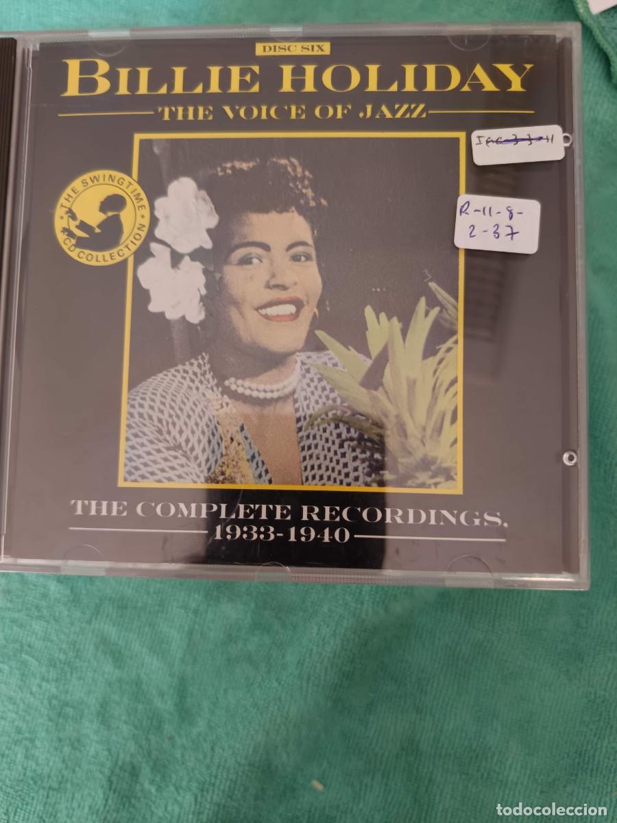 CDs de m&uacute;sica: BILLIE HOLIDAY. THE VOICE OF JAZZ. THE COMPLETE RECORDINGS. 1933-1940. DISC SIX