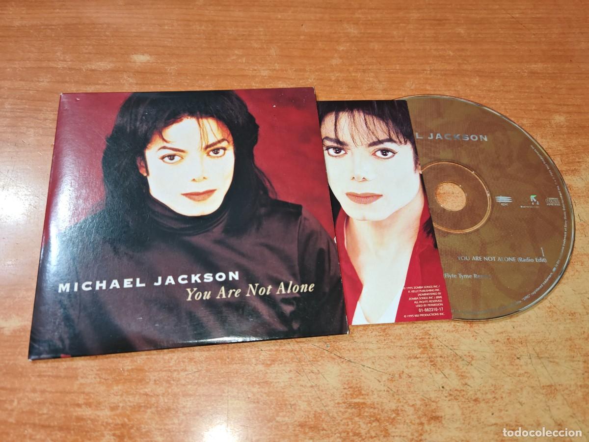 CDs de m&uacute;sica: MICHAEL JACKSON You are not alone REMIX CD SINGLE PORTADA CARTON INCLUYE FOTO 1995 AUSTRIA