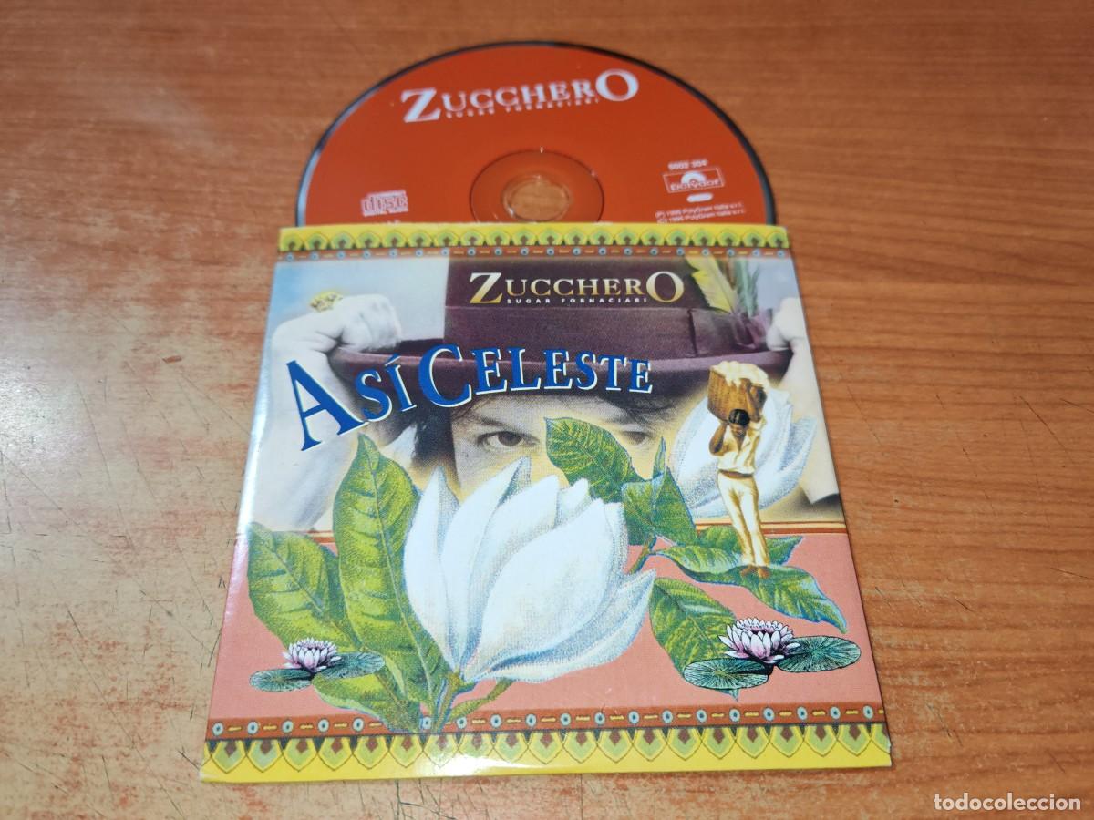 CDs de m&uacute;sica: ZUCCHERO Asi celeste CANTADO EN ESPA&Ntilde;OL CD SINGLE PROMO CARTON DEL A&Ntilde;O 1995 CONTIENE 1 TEMA