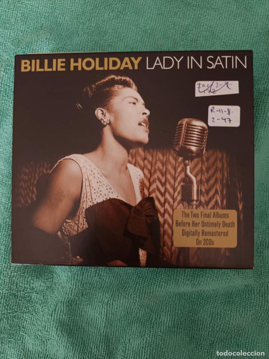 CDs de m&uacute;sica: 2 CD. BILLIE HOLIDAY. LADY IN SATIN