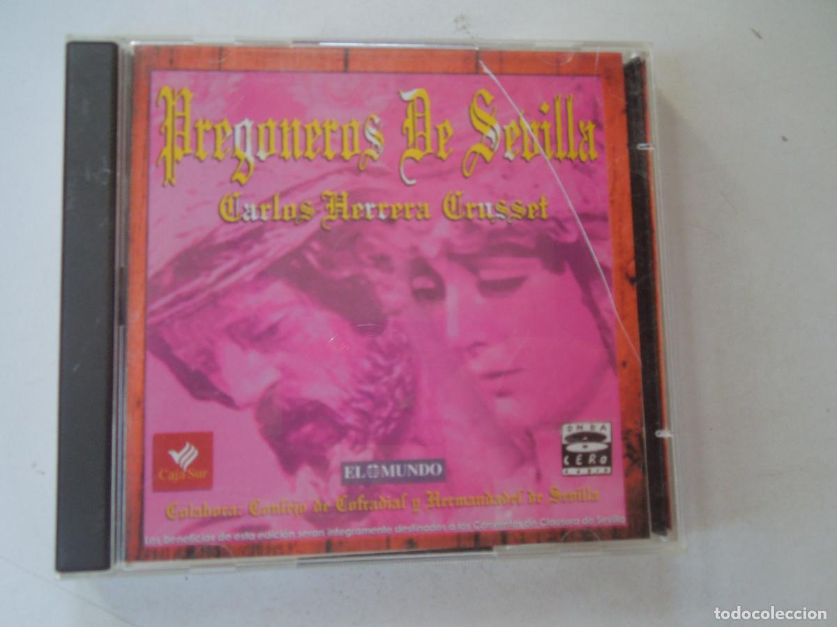 CDs de m&uacute;sica: PREGONES DE SEVILLA - CARLOS HERRERA CRUSSET - 2 CD,S -ONDA CERO 2001- CAJA SUR