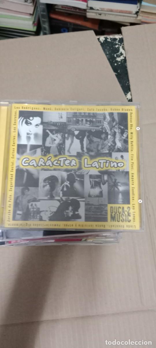 CDs de m&uacute;sica: CARACTER LATINO CD MUSICA GG-HA