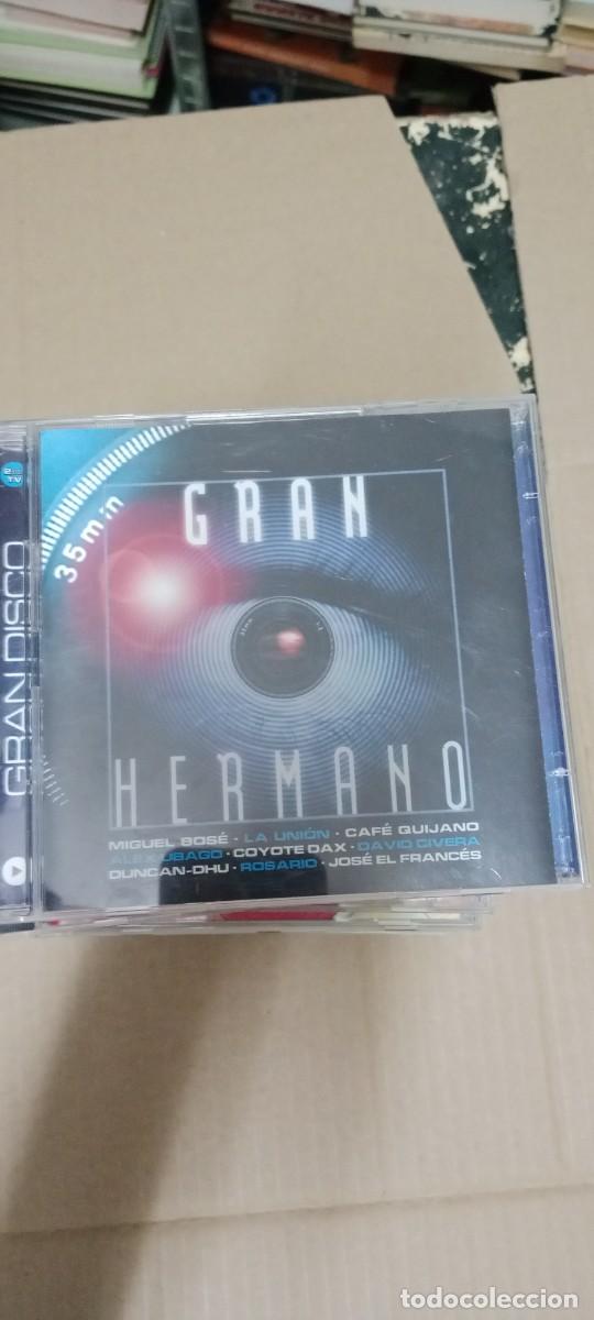 CDs de m&uacute;sica: GRAN HERMANO - MIGUEL BOSE - LA UNION - ROSARIO - DUNCAN DHU..../ CD ALBUM 2002 CD MUSICA GG-HA