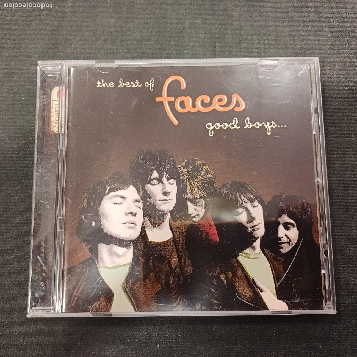 CDs de m&uacute;sica: THE BEST OF FACES/GOOD BOYS/CD.