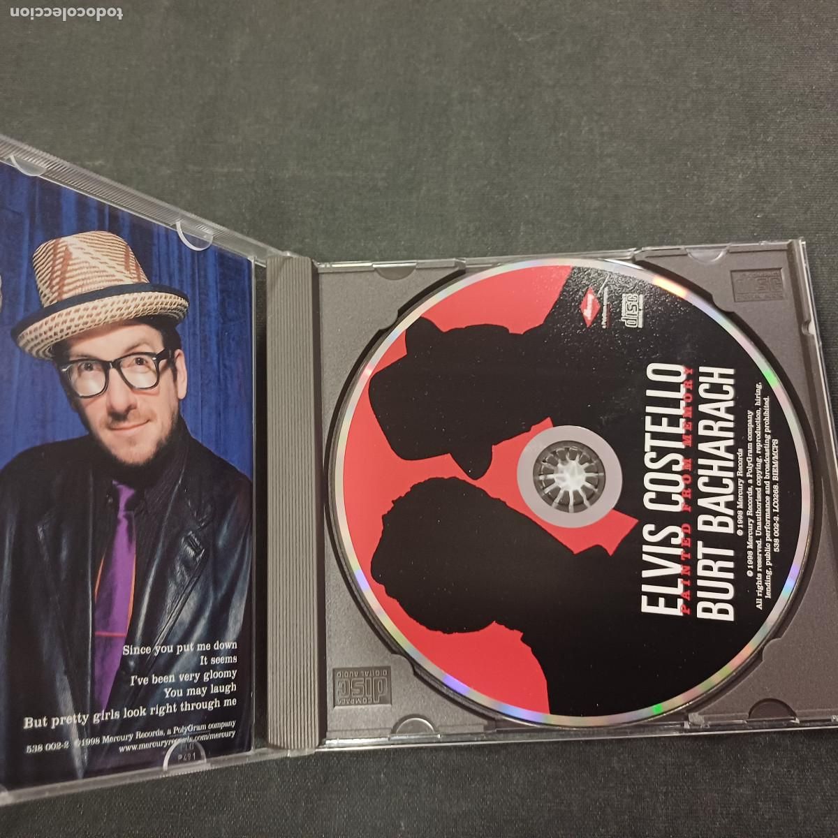 CDs de m&uacute;sica: ELVIS COSTELLO WITH BURT BACHARACH/PAINTED FROM MEMORY/CD. - Foto 2