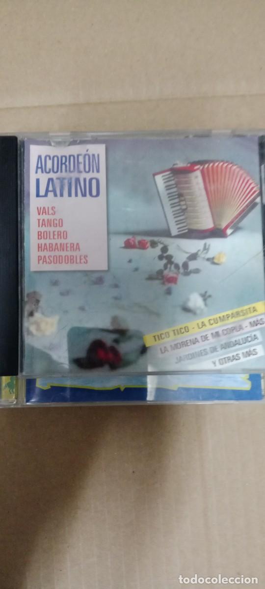 CDs de m&uacute;sica: ACORDEON LATINO CD MUSICA GG-HA
