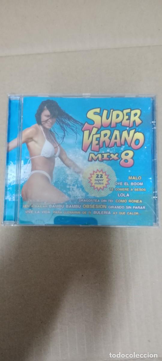 CDs de m&uacute;sica: SUPER VERANO MIX 8 CD MUSICA GG-HA