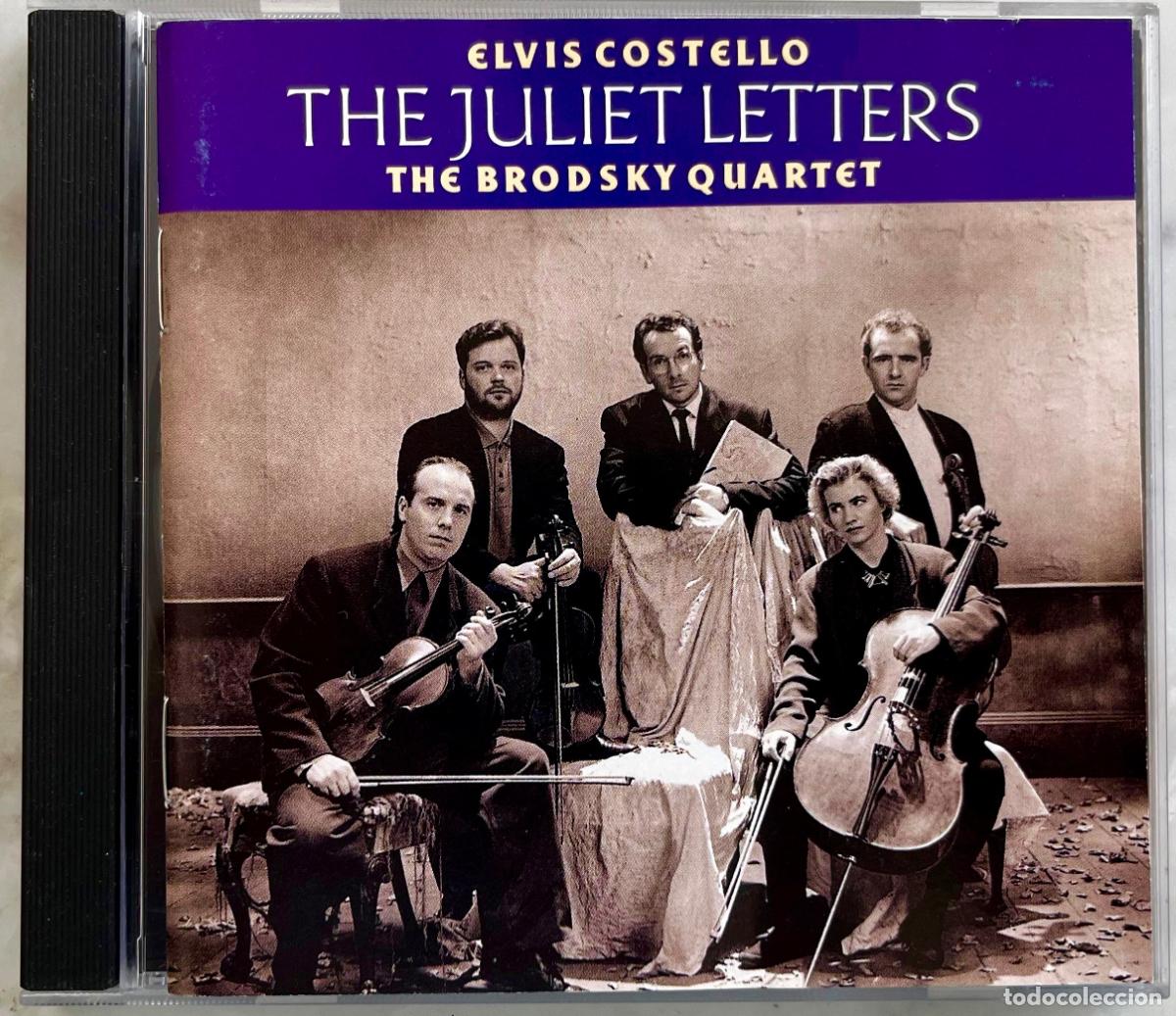 CDs de m&uacute;sica: ELVIS COSTELLO / THE BRODSKY QUARTET. THE JULIET LETTERS. CD MADE IN USA 1993