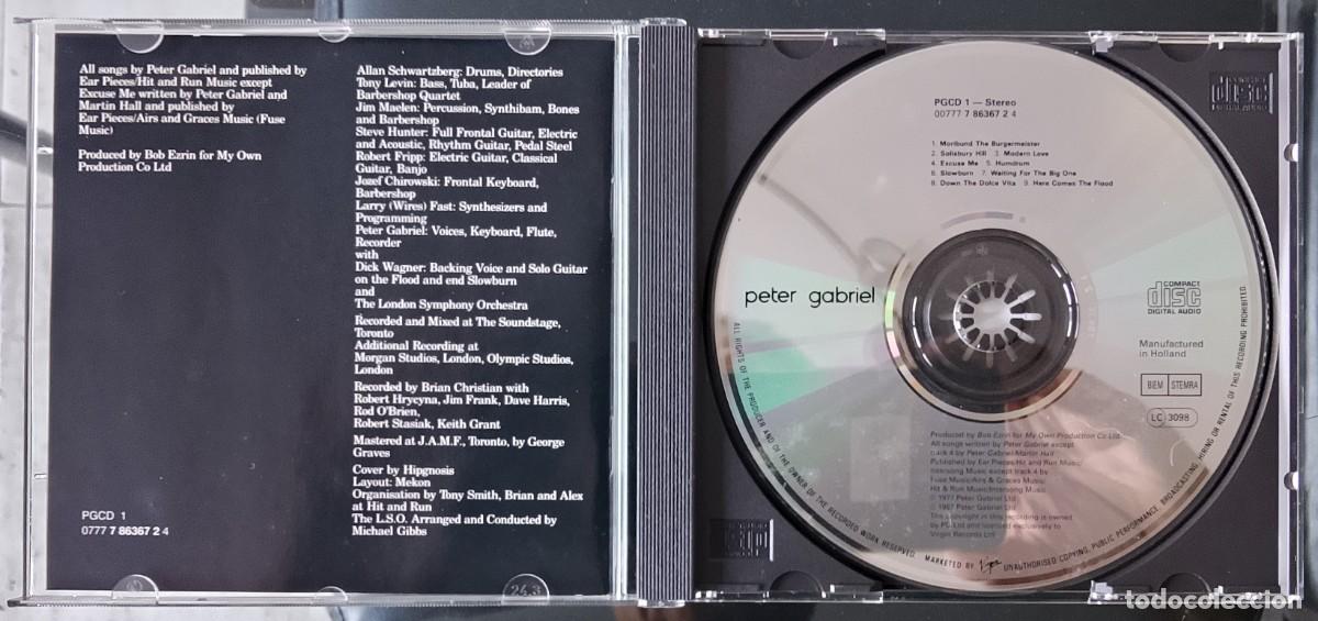 CDs de m&uacute;sica: Peter Gabriel. PGCD1. CD. - Foto 3