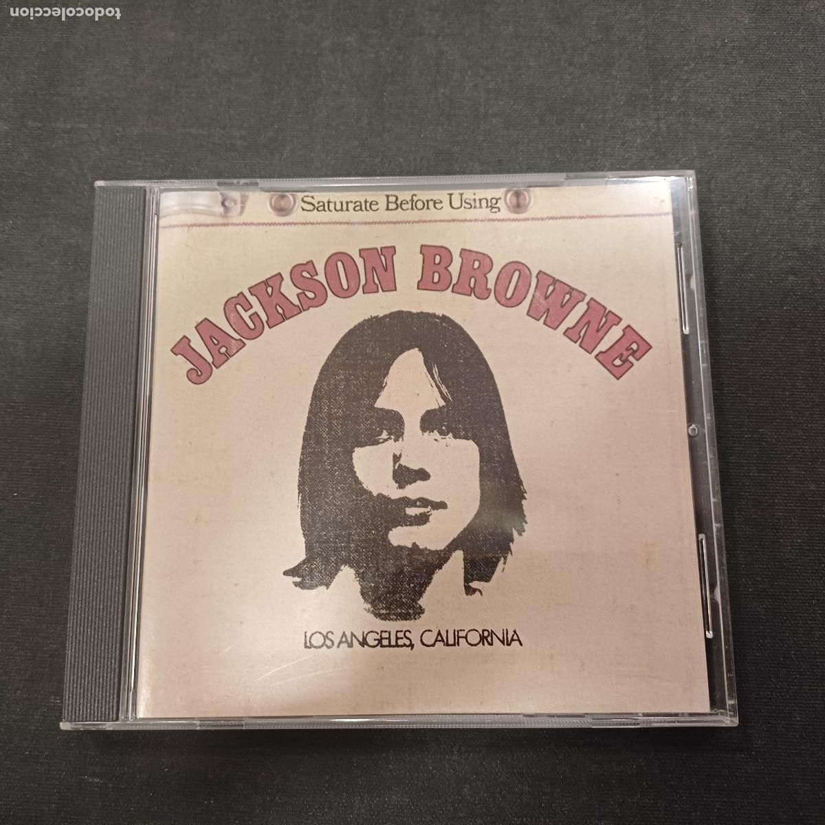 CDs de m&uacute;sica: JACKSON BROWNE/SATURATE BEFORE USING/CD.