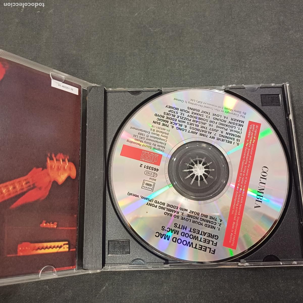 CDs de m&uacute;sica: FLEETWOOD MAC/GREATEST HITS/CD. - Foto 2