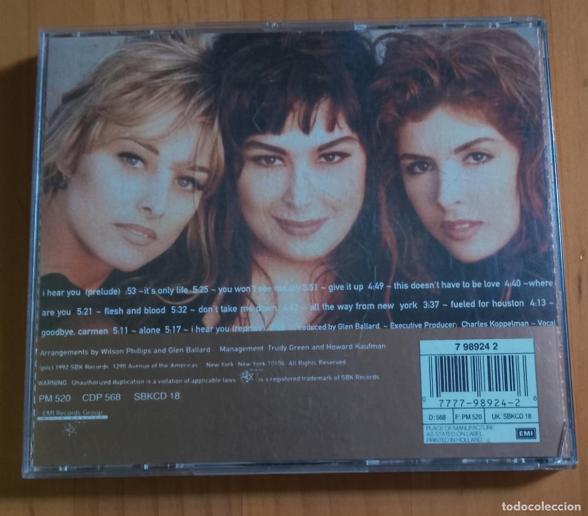 CDs de m&uacute;sica: CD - WILSON PHILLIPS - Foto 2