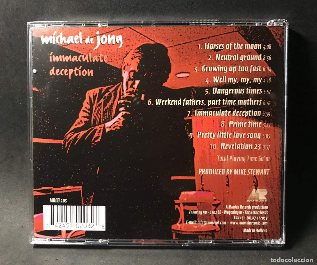 CDs de m&uacute;sica: Michael De Jong &ndash; Immaculate Deception - CD - Munich Records - Foto 2