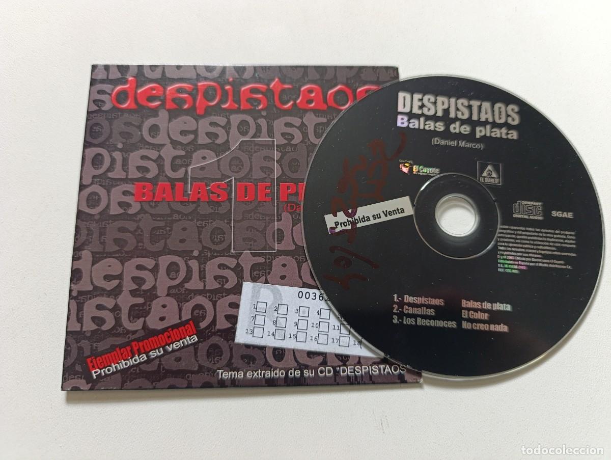 CDs de m&uacute;sica: DESPISTAOS 'Balas de plata' CD Single promo 2003