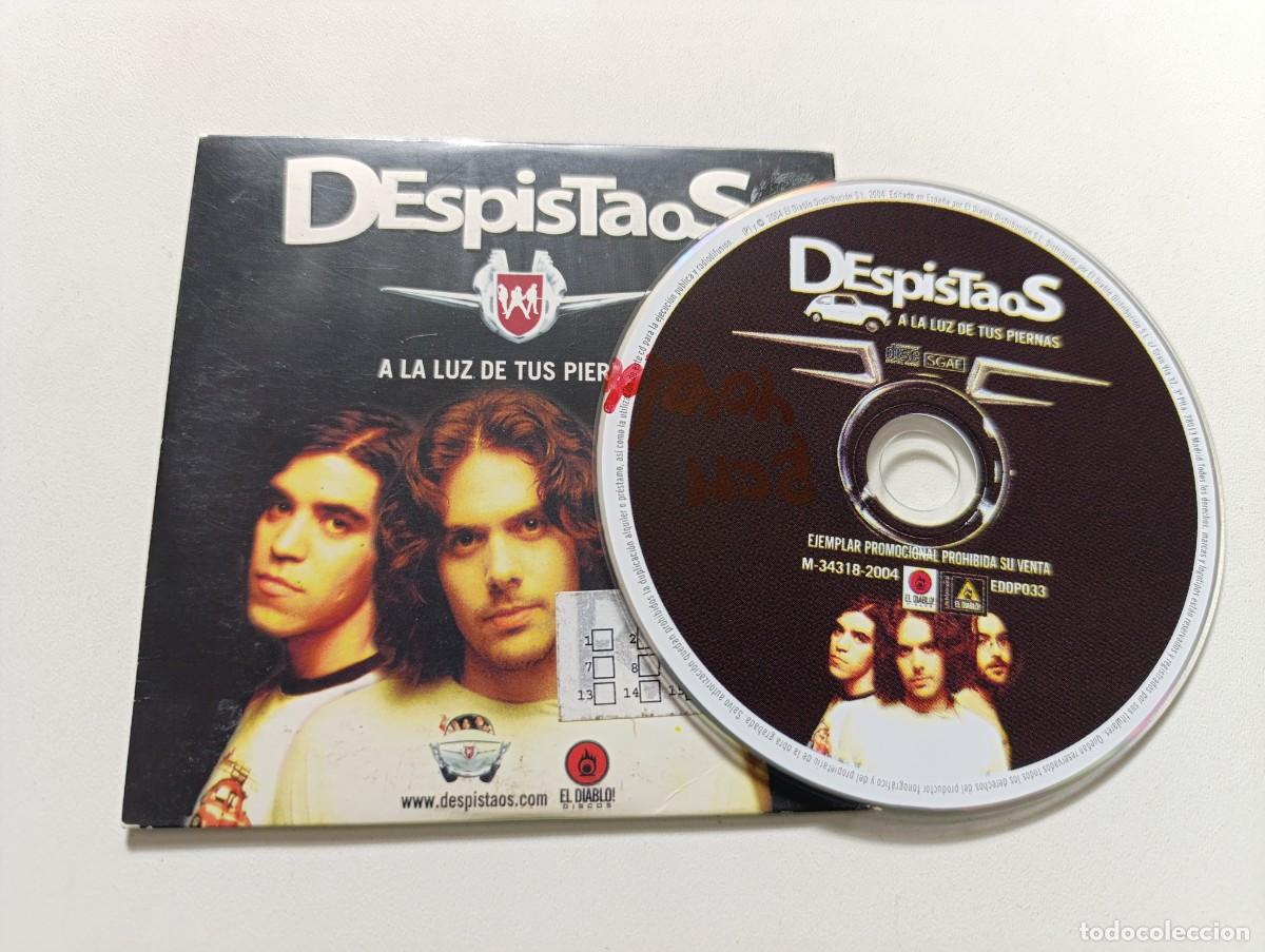 CDs de m&uacute;sica: DESPISTAOS 'A La Luz De Tus Piernas' CD Single promo 2004