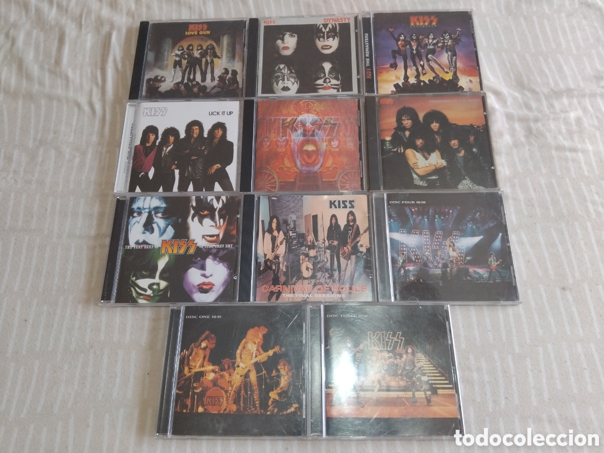 CD de M&uacute;sica: KISS lote cds (cds muchos dificiles)