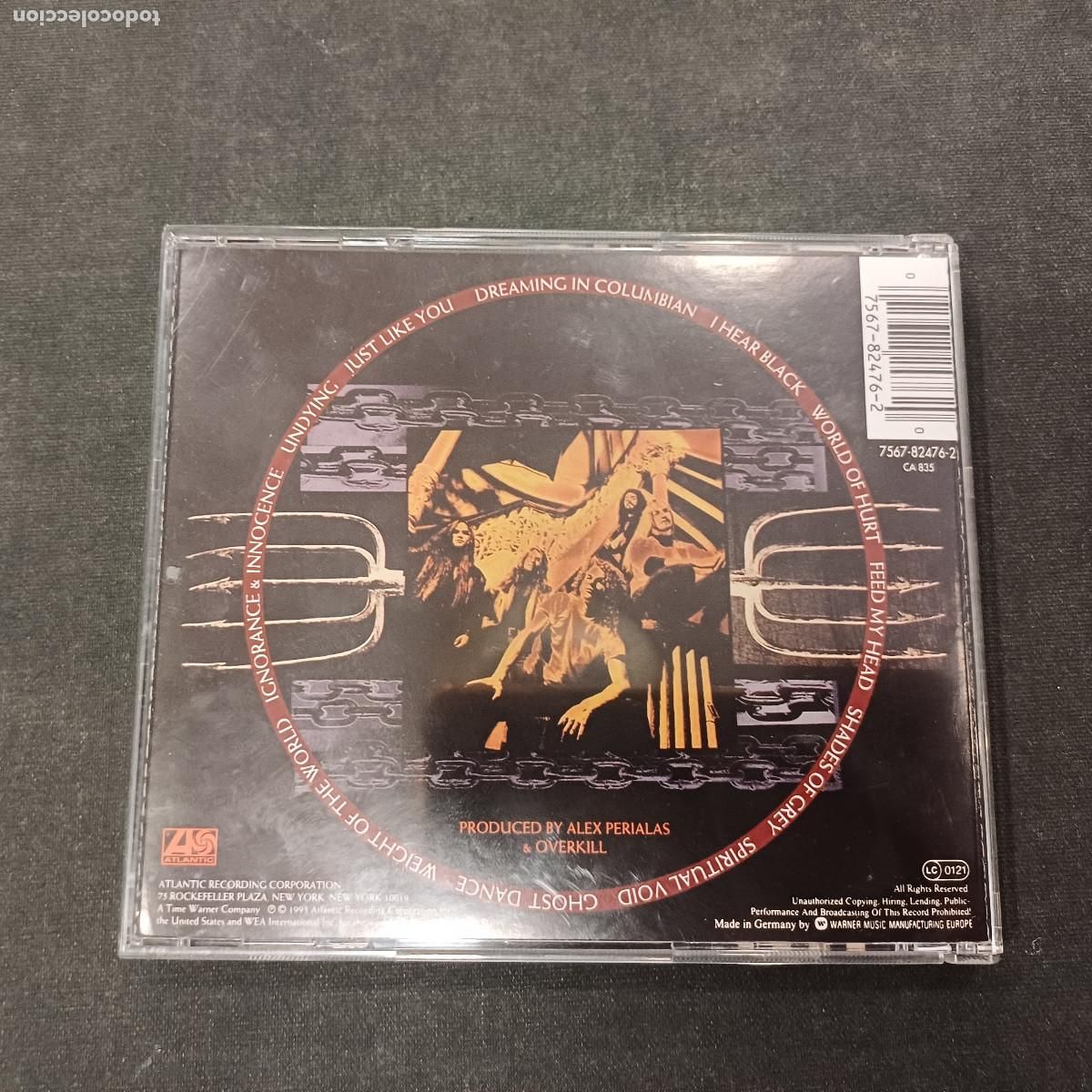 CDs de m&uacute;sica: OVER KILL/I HEAR BLACK/CD METAL. - Foto 3