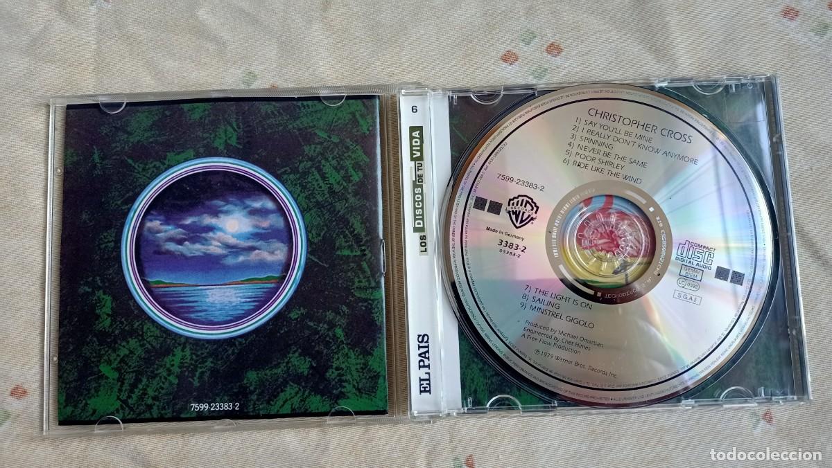 CDs de m&uacute;sica: CHRISTOPHER CROSS.CD.1979.EL PAIS.LOS DISCOS DE TU VIDA. - Foto 2