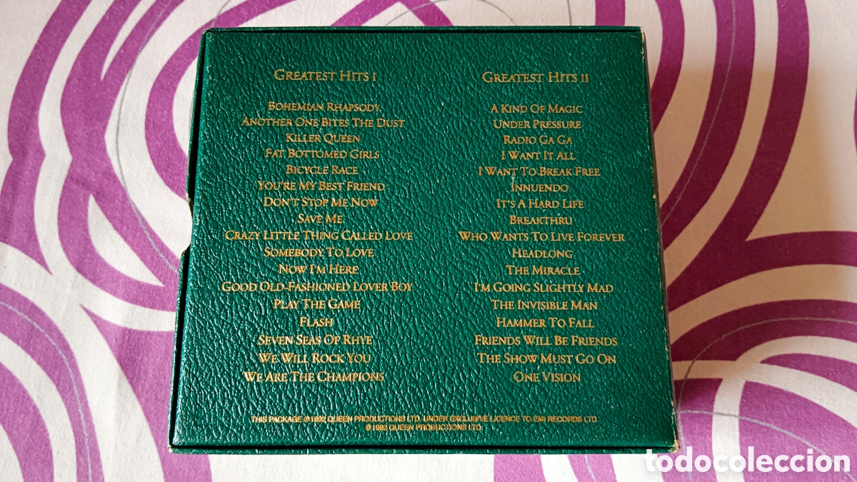 CDs de m&uacute;sica: Queen &ndash; Greatest Hits I & II BoxSet - Foto 7