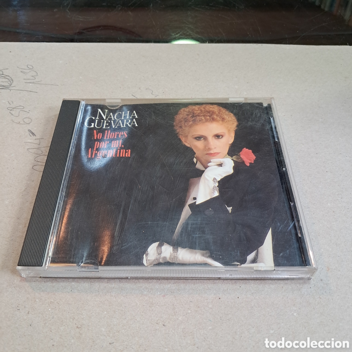 CDs de m&uacute;sica: Nacha Guevara, No llores por mi Argentina, Compact disc, CD