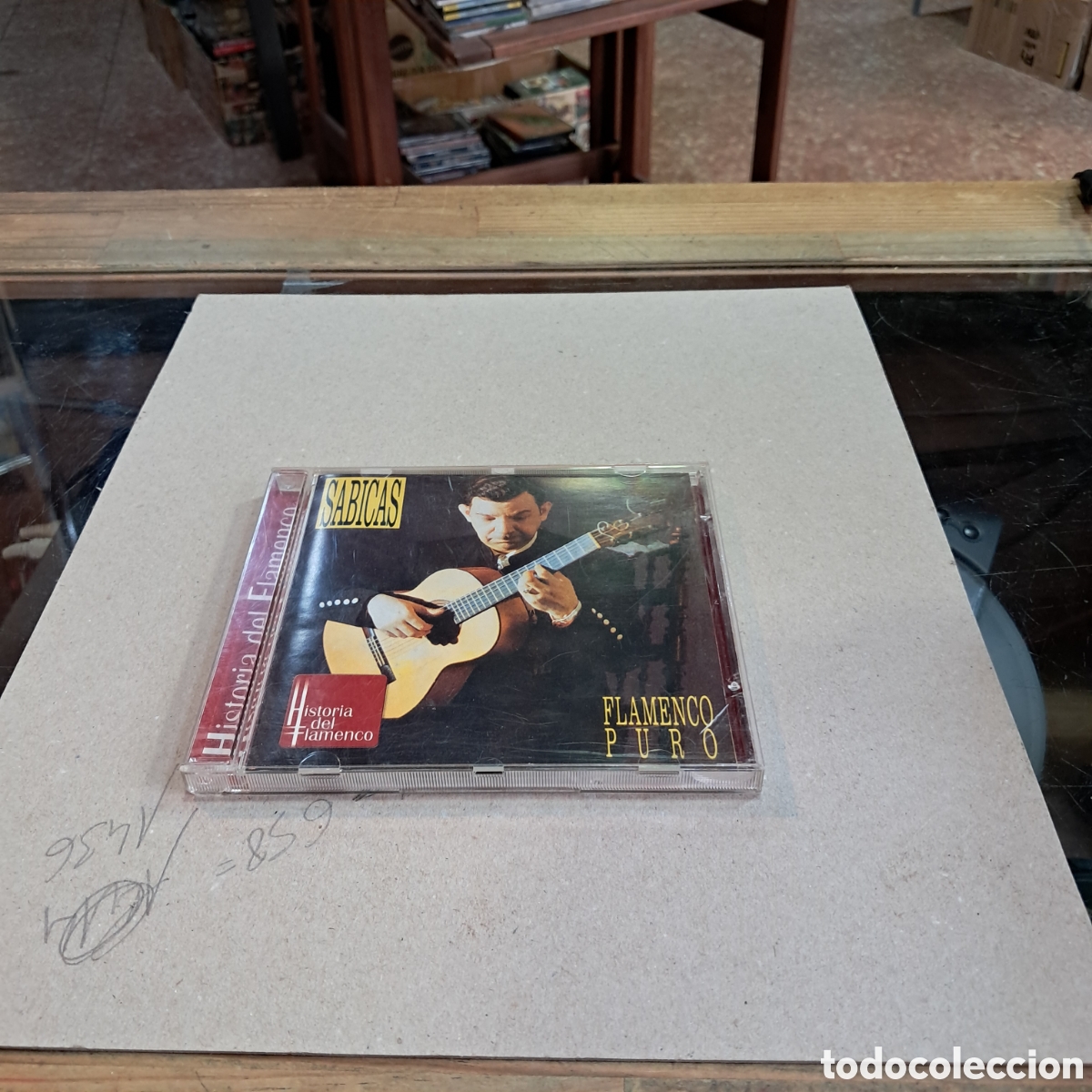 CDs de m&uacute;sica: Sab&iacute;cas, Flamenco puro, Historia del flamenco, Cd