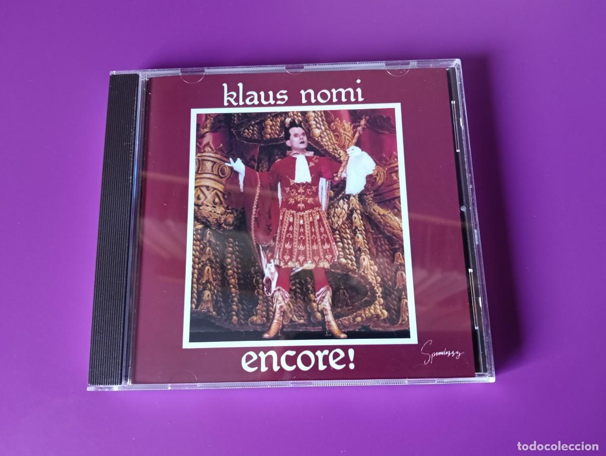 CDs de m&uacute;sica: CD Klaus Nomi - Encore! (David Bowie) ESTADO PERFECTO
