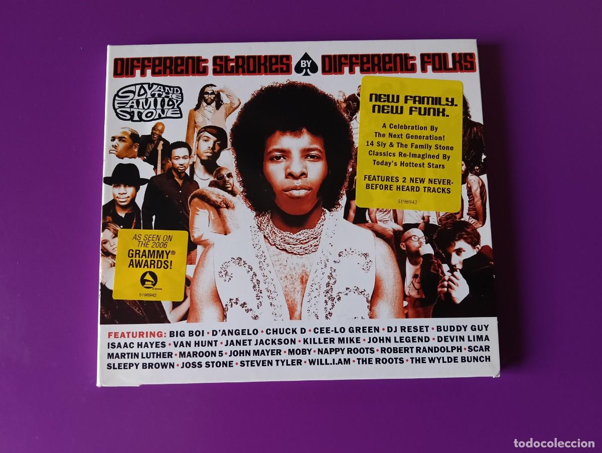 CDs de m&uacute;sica: CD Sly and the Family Stone - Different Strokes By Different Folks (recopilatorio de colaboraciones)