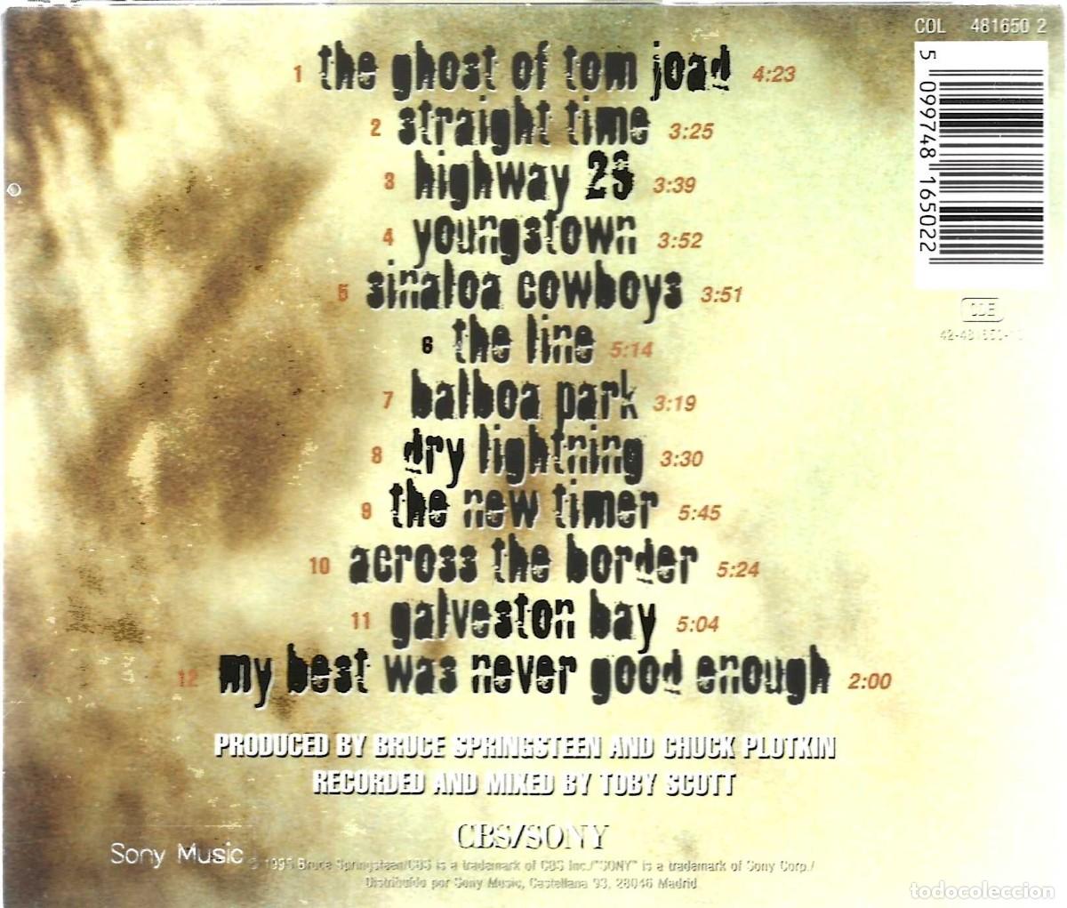 CDs de m&uacute;sica: BRUCE SPRINGSTEEN THE GHOST OF TOM JOAD - Foto 2