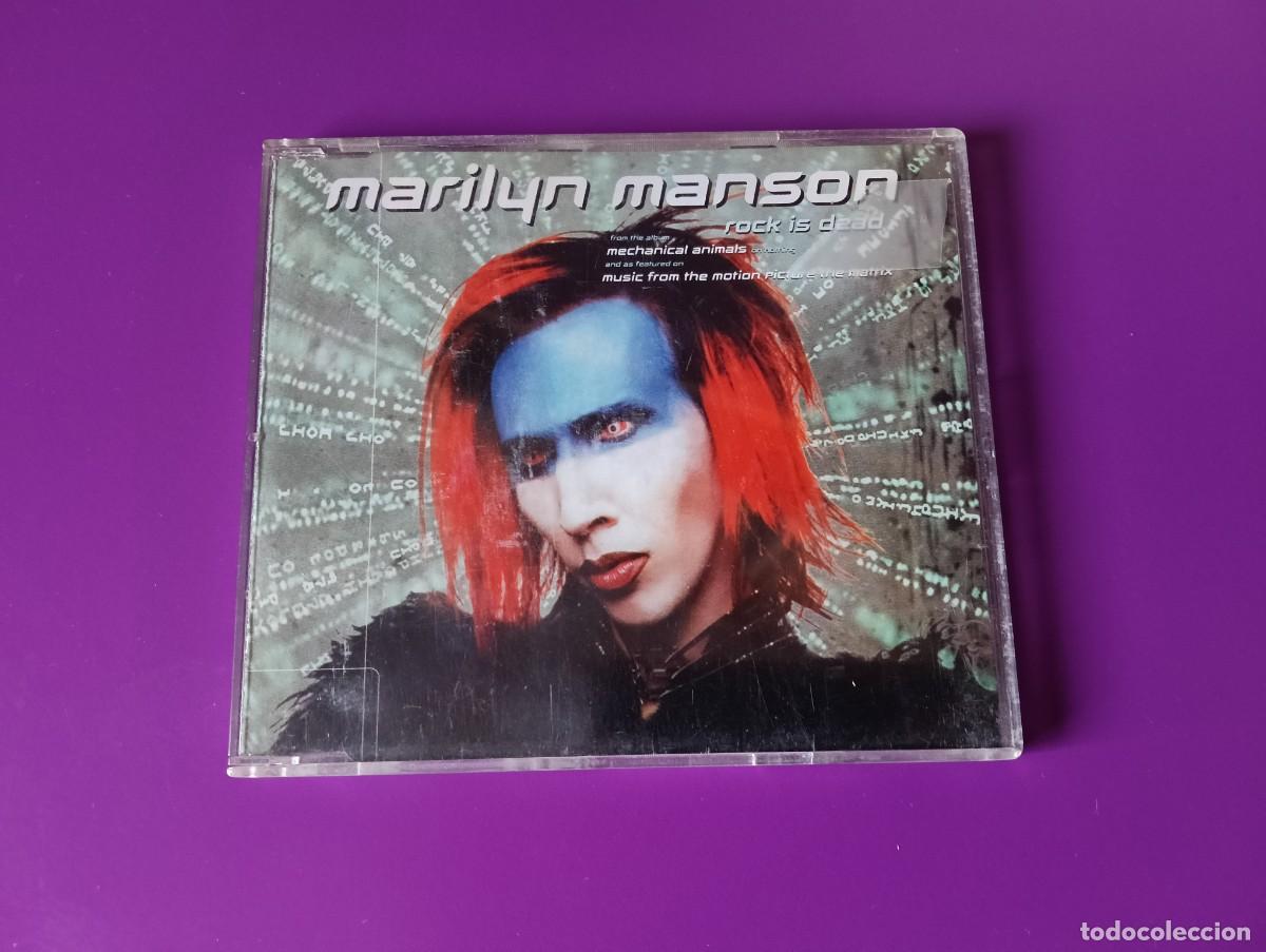 CDs de m&uacute;sica: CD Single Marilyn Manson - Rock Is Dead (3 temas, misprint) MATRIX