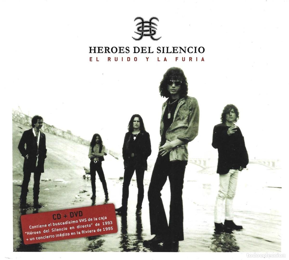 CDs de m&uacute;sica: H&Eacute;ROES DEL SILENCIO &uml;EL RUIDO Y LA FURIA&uml; (CD + DVD)