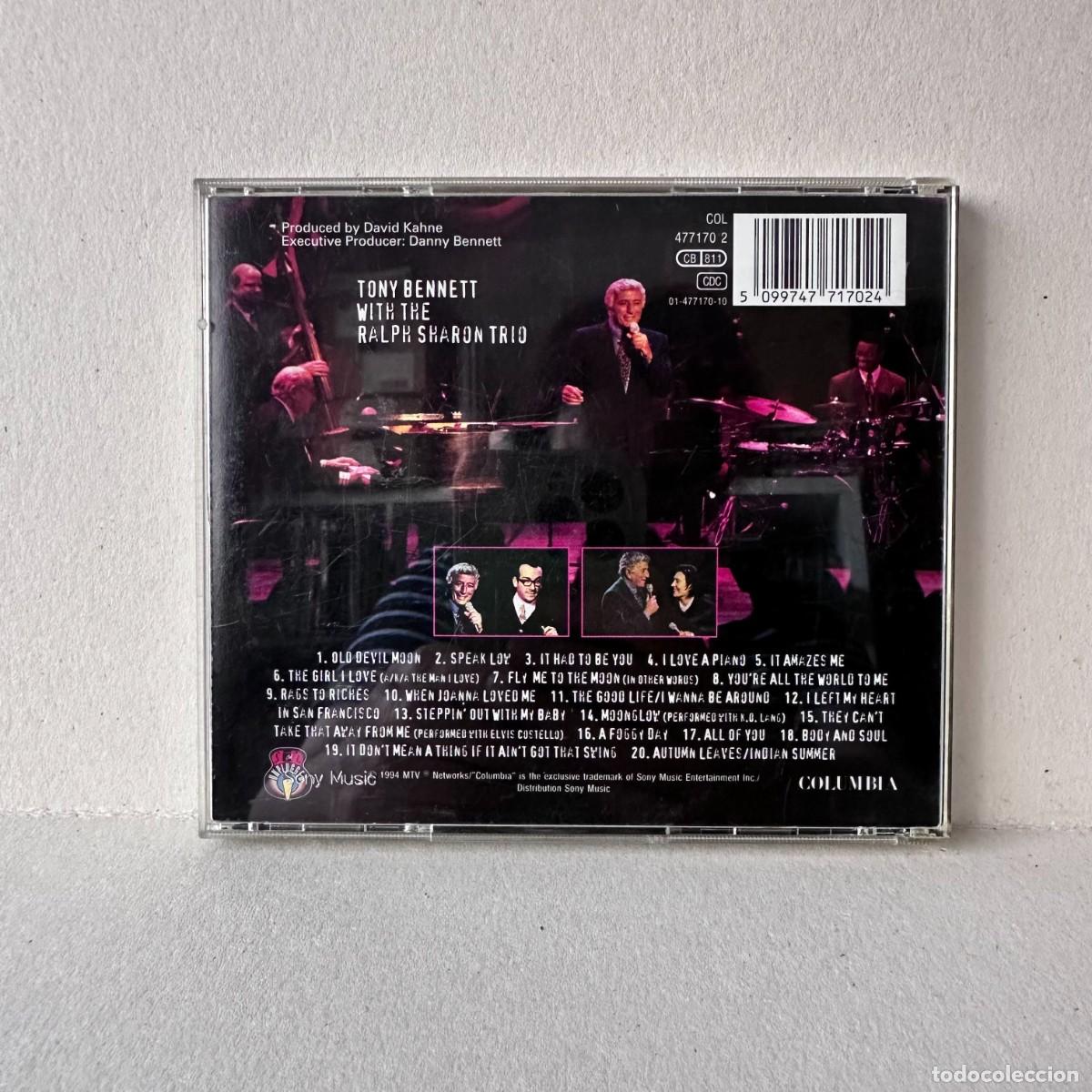 CDs de m&uacute;sica: Tony Bennett - MTV Unplugged (CD) - Foto 2