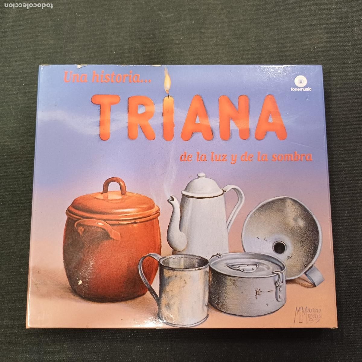 CDs de m&uacute;sica: TRIANA/UNA HISTORIA....DE LA LUZ Y DE LA SOMBRA/CD 2 DISCOS DIGIPACK.