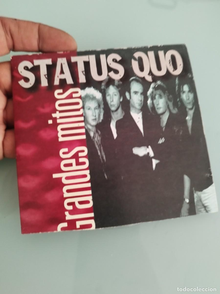 CDs de m&uacute;sica: Cd recopilatorio Grandes Mitos de Status Quo.