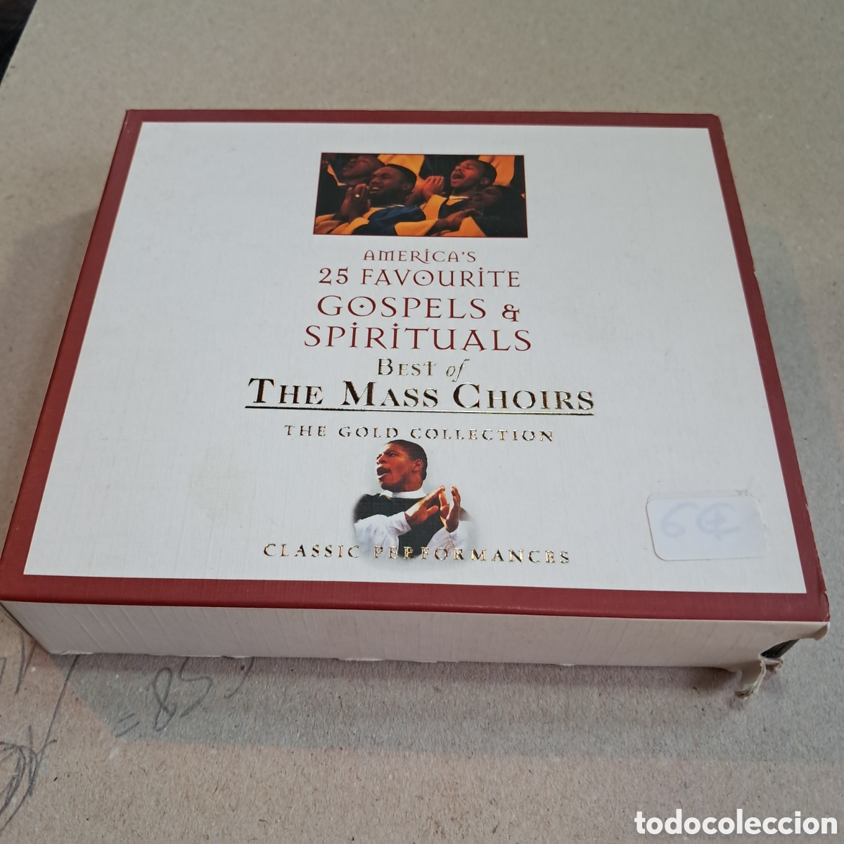 CDs de m&uacute;sica: Am&eacute;ricas 25favourite Gospels Spirituals The masa choirs