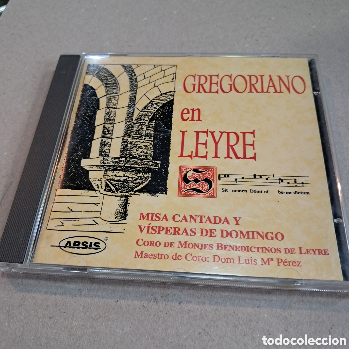 CDs de m&uacute;sica: Gregoriano en Leyre, Compact disc, Cd