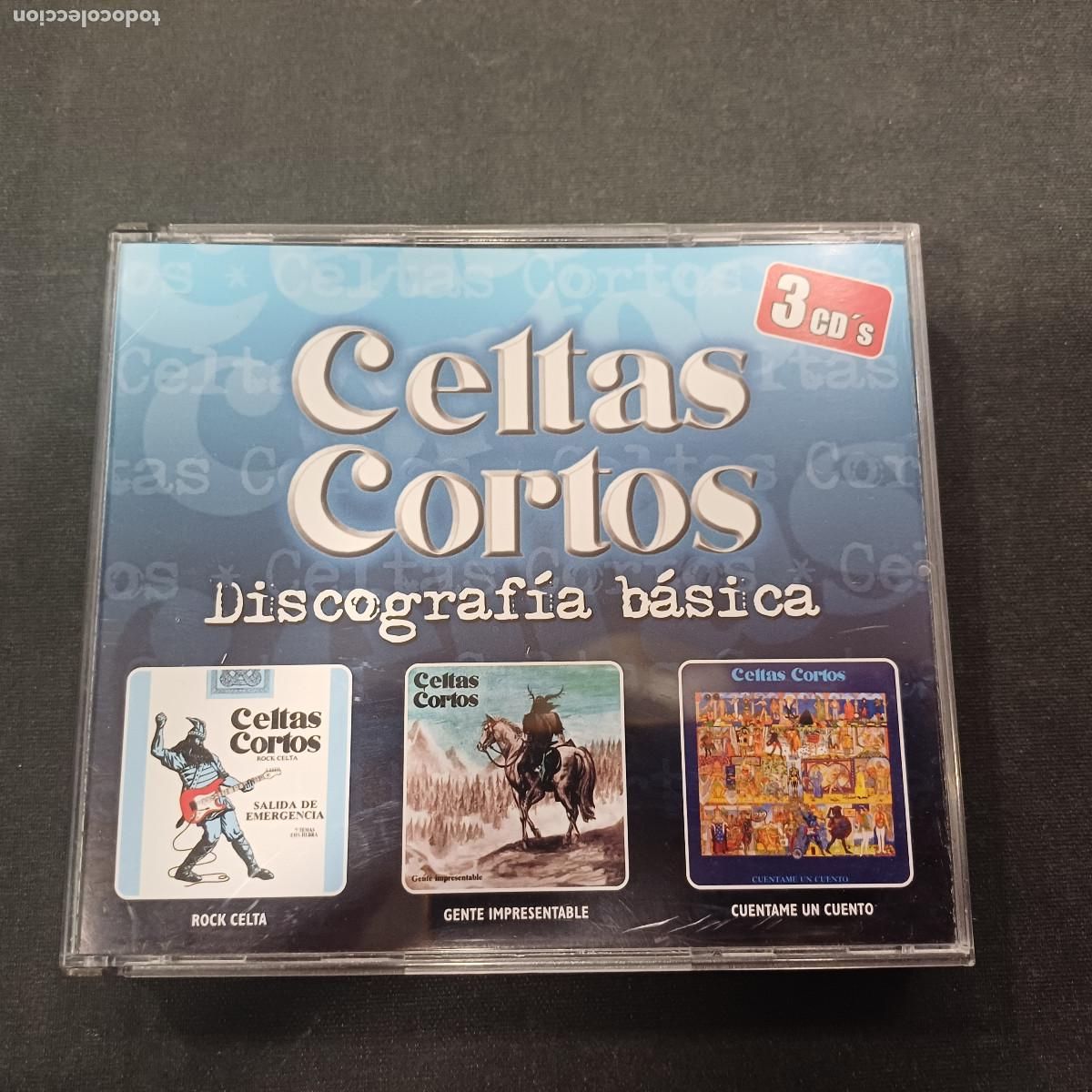 CDs de m&uacute;sica: CELTAS CORTOS/DISCOGRAFIA BASICA/CD 3 DISCOS.