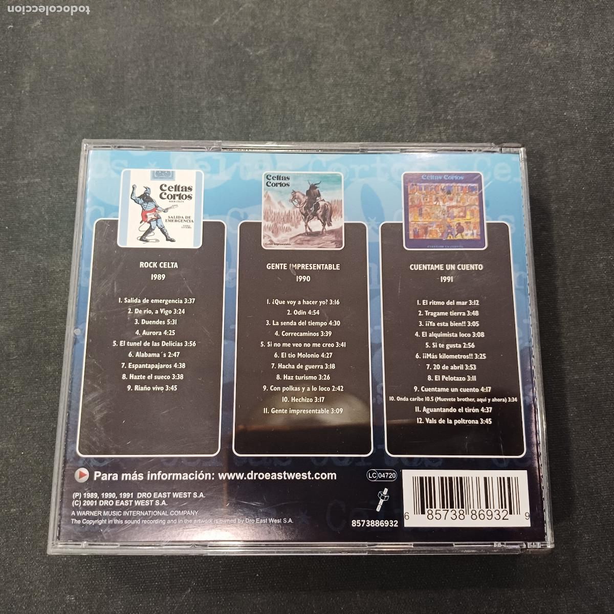 CDs de m&uacute;sica: CELTAS CORTOS/DISCOGRAFIA BASICA/CD 3 DISCOS. - Foto 5