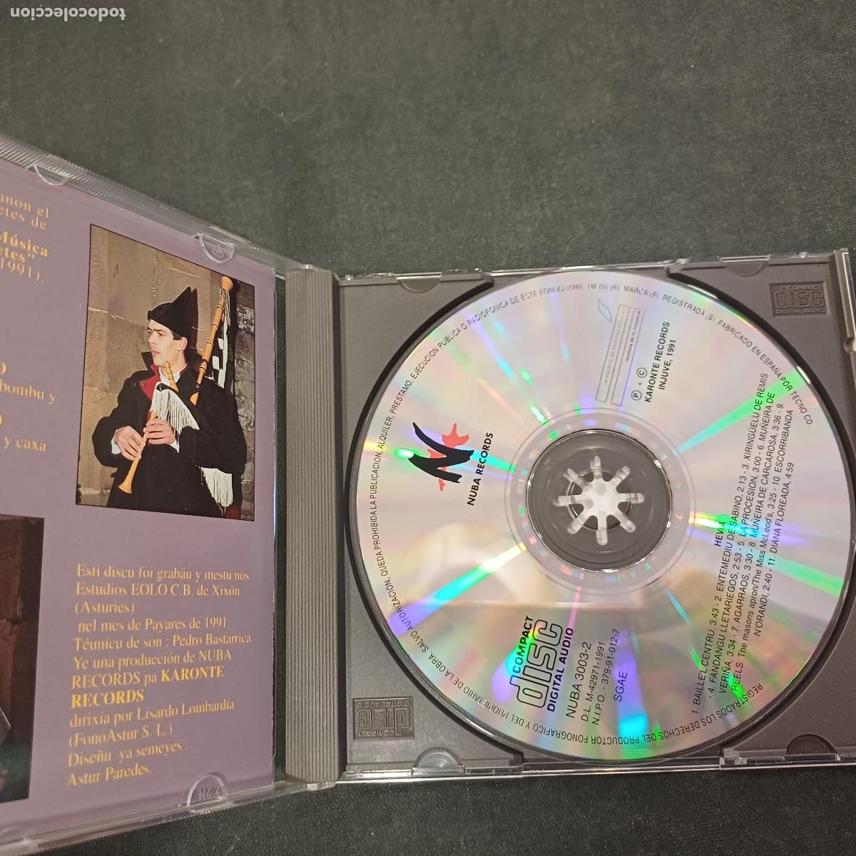 CDs de m&uacute;sica: HEVIA/HEVIA/CD FOLK ASTUR. - Foto 2