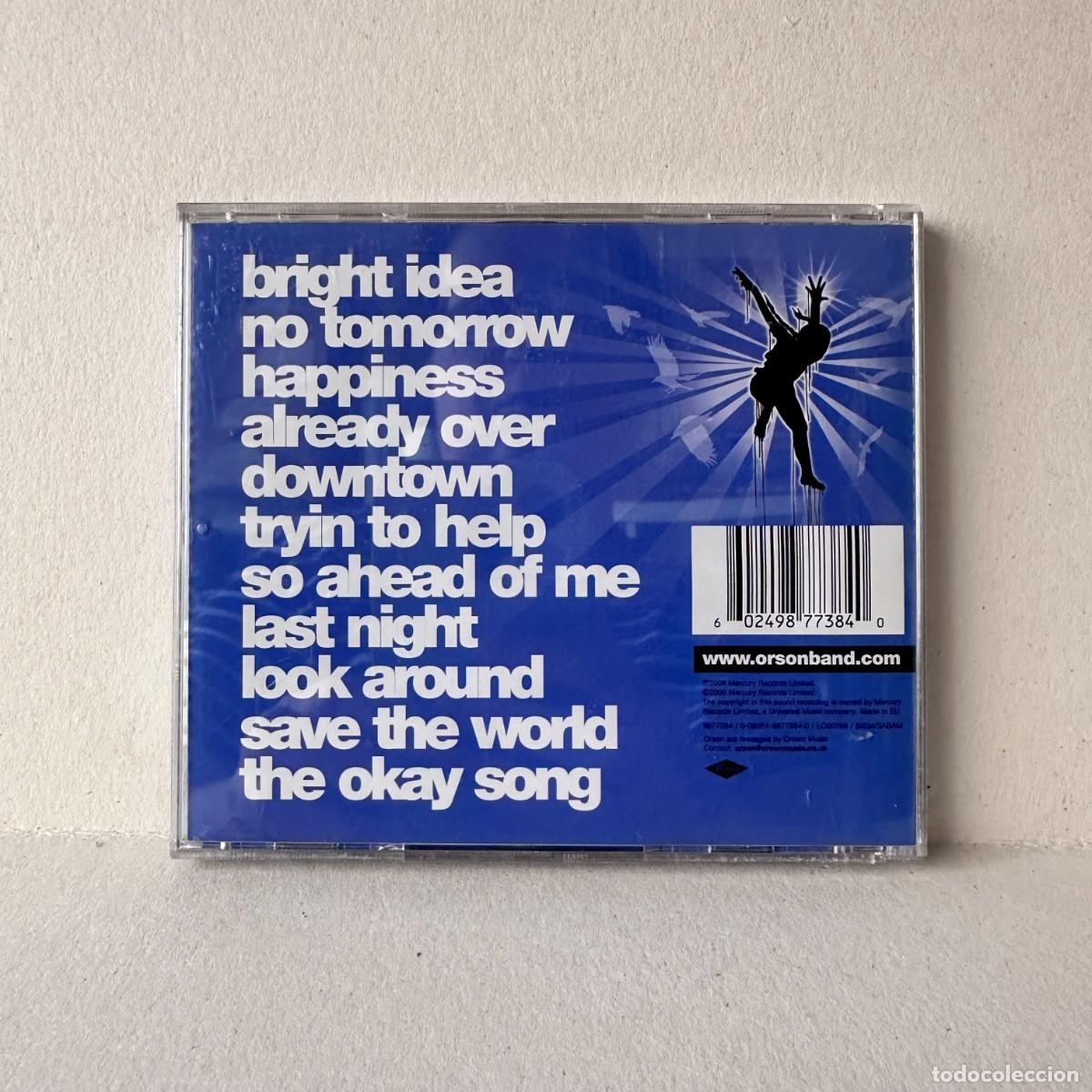 CDs de m&uacute;sica: Orson - Bright Idea (CD) - Foto 2